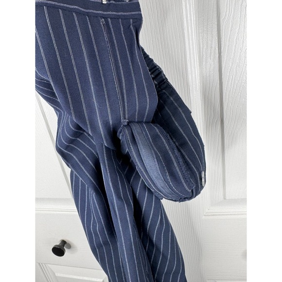 Women's Light Before Dark Navy Blue Striped Formal Pants Size XS - Picture 7 of 9